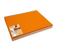 PRONAPPE Barquette de 100 sets de table spundbond, unis - Format 30x40cm - Orange