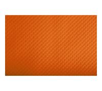 Pro Nappe - Réf. 304012I - Set de table jetable en papier gaufré et satiné - Format 30 x 40 cm - Couleur orange - Fabriqué en France - En barquette de 500 sets