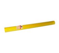 Pro Nappe - Réf R485020I - Nappe jetable en papier damassé en rouleau de 50 M de long X 1,18 M de large - Papier damassé au motif universel chic et classique - 166 couverts - Couleur jaune