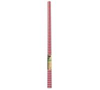 PRONAPPE Nappe en rouleau papier gaufré Toile de lin - 20x1,18m - Vert sapin