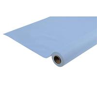 Pronappe - Réf. R580625I - Nappe jetable en rouleau de 6 M de long X 1,20 M de large - Intissée Airlaid, matière effet textile avec un tombé parfait, proche du tissu Couleur bleu ciel