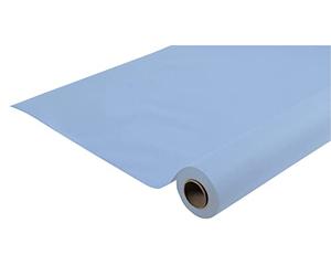 Pronappe - Réf. R580625I - Nappe jetable en rouleau de 6 M de long X 1,20 M de large - Intissée Airlaid, matière effet textile avec un tombé parfait, proche du tissu Couleur bleu ciel