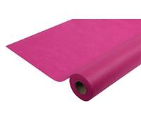 Pronappe - Réf. R781053I - Nappe jetable en non tissé spunbond - Rouleau de 10 M de long X 1,20 M de large - Matière indéchirable, déperlante et essuyable - Couleur hortensia