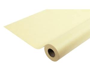 Pronappe - Réf. R782502I - Nappe jetable en non tissé spunbond - Rouleau de 25 M de long X 1,20 M de large - Matière indéchirable, déperlante et essuyable - Couleur ivoire