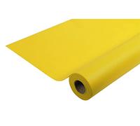 Pronappe - Réf. R782524I - Nappe jetable en non tissé spunbond - Rouleau de 25 M de long X 1,20 M de large - Matière indéchirable, déperlante et essuyable - Couleur jaune