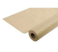 Pronappe - Réf. R782542I - Nappe jetable en non tissé spunbond - Rouleau de 25 M de long X 1,20 M de large - Matière indéchirable, déperlante et essuyable - Couleur ficelle
