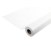 Pronappe - Réf. R785001I - Nappe jetable en non tissé spunbond - Rouleau de 50 M de long X 1,20 M de large -Tissu indéchirable, déperlant et essuyable - Couleur blanche