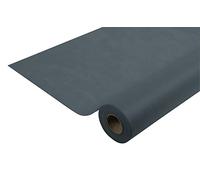 Pronappe - Réf. R785033I - Nappe jetable en non tissé spunbond - Rouleau de 50 M de long X 1,20 M de large -Tissu indéchirable, déperlant et essuyable - Couleur gris anthracite