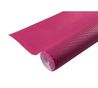PRONAPPE - Réf. R800688I - Carton de 16 nappes jetables en papier gaufré - Rouleau de 6 M de long et 1,18 M de large - Gaufrage unique, esthétique et profond - Couleur hortensia