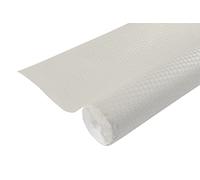 PRONAPPE - Réf. R802001I - Nappe jetable en papier gaufré - Rouleau de 20 M de long et 1,18 M de large - Gaufrage unique, esthétique et profond - Fabriqué en France - Couleur blanche