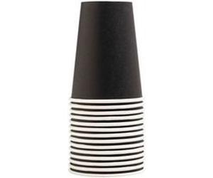 Pronappe - Tasse - Taille 7 cm diameter - 200 ml - jetable - noir (pack de 15) Noir G