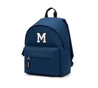 PRONENS. - Sac à dos personnalisé avec initiale brodée pour enfant et adulte | École, maternelle et usage quotidien | 2 tailles | uni ou personnalisé | Ajouter un porte-clés avec nom, NY, ENFANT
