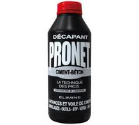 Pronet décapant laitances béton voiles ciment 1L