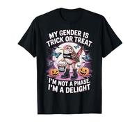 Pronom Oiseau Wren Bird Non Binaire Halloween Not a Phase They Them T-Shirt