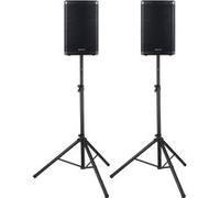 Pronomic C-212 MP 12 Enceintes passive Set Trépieds G