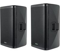 Pronomic C-215 MP 15" Ensemble d'enceintes passives stéréo - 2 Enceintes 2 Voies; 350 W RMS chacune (1400 W crête); impédance 8 Ω; SPL Max 127 DB; Noir