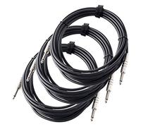 Pronomic Câble Instrument 6m Jack noir 3x Set