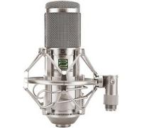 Microphone à Condensateur Cardioide pour Studio Enregistrement Chant XLR Argent