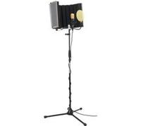 Kit Microphone Condensateur avec Trepied Micro Filtre Absorbeur Anti-Pop Studio