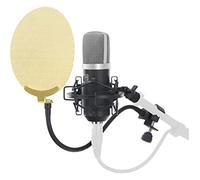 Pronomic CM-22 Microphone à Grande Membrane SET in nti-pop doré