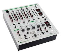 Pronomic DJM-500 Mixeur DJ 5 Canaux - Compteur BPM Auto et 2 Modes Cue - Effets Intégrés avec 46 Presets - Argent