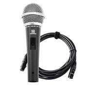 Pronomic DM-58 Set Microphone Vocal (Type : Dynamique, Directivité : Supercardioïde, avec Interrupteur, INCL. câble XLR 5m)