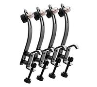 Pronomic DMK-10 Pince Micro Pour Batterie Set De 4, Longueur: env. 15 cm