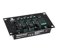Pronomic DX-26 MKII Table de mixage DJ 3 canaux Talkover Phono/Line Casque 6,3 mm LED Clé USB 32 Go