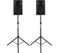 Pronomic E-212 MA Enceinte Active 12"" 500 Watts Set Pieds