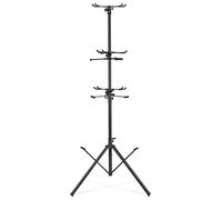 Pronomic GTT-009 Support Multi-Guitares pour jusqu’à 9 Instruments - Guitares, Basses, Ukulélés et autres Cordes - Pliable avec Sécurité de Transport - Pour Salle de Répétition, Scène ou Salon