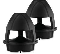 Pronomic HLS-560 BK 360° Enceintes Extérieures Noires, Passives, Lot De 2