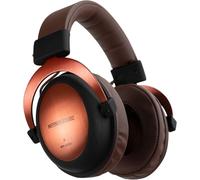Pronomic KH-6093 KU Casque Studio Cuivre/Marron, Mini-Jack 3, 3 mm | Casque fermé Over-Ear très confortable, Impédance nominale: 60 ohms, Pression acoustique nominale: 98 dB (± 3 dB), 3 mm