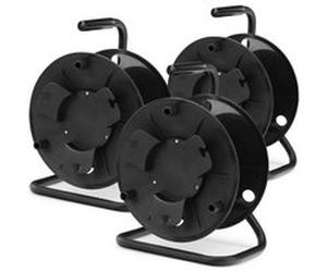 Pronomic KT-100 tambour enrouleur de câble vide 3x set