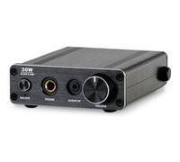 Pronomic MAMP-215 Mini-Amplificateur Hi-FI (2x15 Watts, amplificateur stéréo Ultra-Compact, entrées Jack et Cinch, Alimentation Incluse) Noir