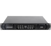 Pronomic MC6-400 Amplificateur de Puissance - Puissance de sortie (4 Ohm) : 6x 600 Watt - Modes stéréo, parallèle ou bridgé - Fréquence de crossover réglable - Type de circuit : Class D
