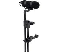 Micro pour Guitare Basse Electrique Acoustiqe Microphone Clip-On XLR Fantôm