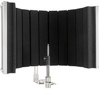 Pronomic MP-60 Micscreen, Absorbeur et diffuseur portable, Poids: env. 2 kg | Empêche les réflexions sonores indésirables ou les échos, Compatible avec presque tous les trépieds de micro standard