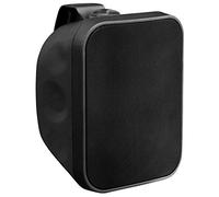 Pronomic OLS-5 BK Enceinte DJ PA Outdoor pour Jardin, terrasse, Restaurant (80 Watts, Indice de Protection IP56, 8 Ohms, woofer 5,25") Noire