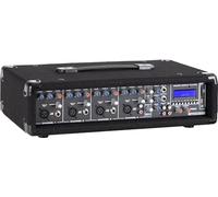 Pronomic PM42U MKII Powermixer 4 canaux - Console mixage avec ampli 2x100W, lecteur MP3 USB/SD, entrées Mic/Line/Instrument, égaliseur graphique 3 bandes.