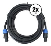 Pronomic pro-line BOXSP4-2.5 câble de haut-parleur Speakon compatinble 2,5 m SET de 2 G