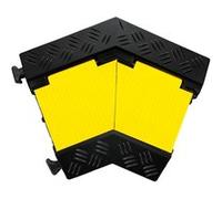 Pronomic Protector 2-100CA V3 Pièce d'angle à 45° pour pont de câble, connecteur en V à 2 chambres G