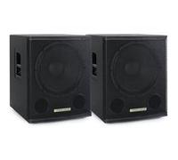 Pronomic SA-15 SUB subwoofer actif 2x set