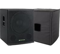 Pronomic SA-18 SUB Actif 600W, Haut-Parleur 18" avec Bobine 2,5", fréquence 26-120 Hz, SPL Max 126 DB, Housse de Protection Incluse.