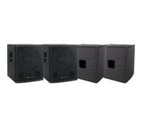 Pronomic SA-18 SUB Subwoofer Actif + Housse 2x Set