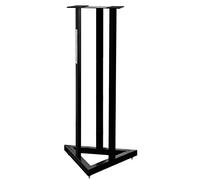 Pronomic SCS-20 Pieds pour Enceintes pour Studio Monitor, Hauteur: 90 cm | Pied lourd en forme de triangle, 3 pieds de trépied, Pieds en caoutchouc réglables, Dimensions du plateau (L x l): 28 x 28 cm