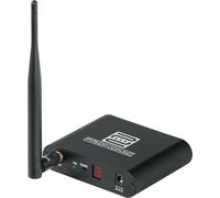 Pronomic SDT-40 Silent Disco V2 Émetteur, Émetteur stéréo sans Fil | 3 canaux, Système: UHF, Fréquence d'émission: 863 - 865 MHz, Puissance d'émission réglable (LO/HI), Plus de 150 m de portée