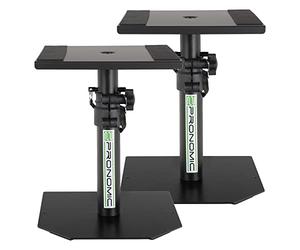 Pronomic SLS-36P BK Pieds de Table pour Moniteurs Studio, 5 cm à 41 cm
