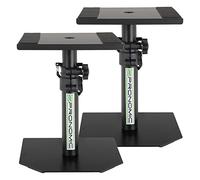 Paire Support Statif Pied de Table pour Studio Monitor Haut-Parleur Enceinte DJ