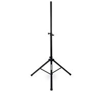Pronomic SPS-2A Pieds d’Enceinte en Aluminium - Support Haut-Parleur PA en Aluminium - Pieds avec verrou à Ressort - réglable de env. 112 à 183 cm - Capacité Max. 50 kg - Noir