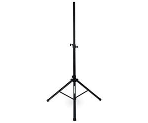 Pronomic SPS-2A Pieds d’Enceinte en Aluminium - Support Haut-Parleur PA en Aluminium - Pieds avec verrou à Ressort - réglable de env. 112 à 183 cm - Capacité Max. 50 kg - Noir